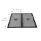 Blue Sky Outdoor Living 22'' Square Peak Patio Smokeless Fire Pit with Spark Screen and Screen Lift SFP22SQ-BC - alternate 9
